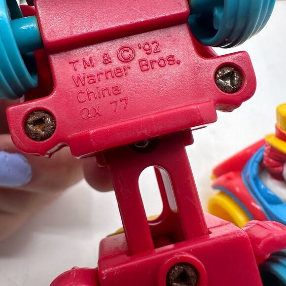 Vintage 1980’-90’s McDonald's Happy Meal Toys Mini Vehicles Characters 7 Pcs Set - Picture 5 of 6